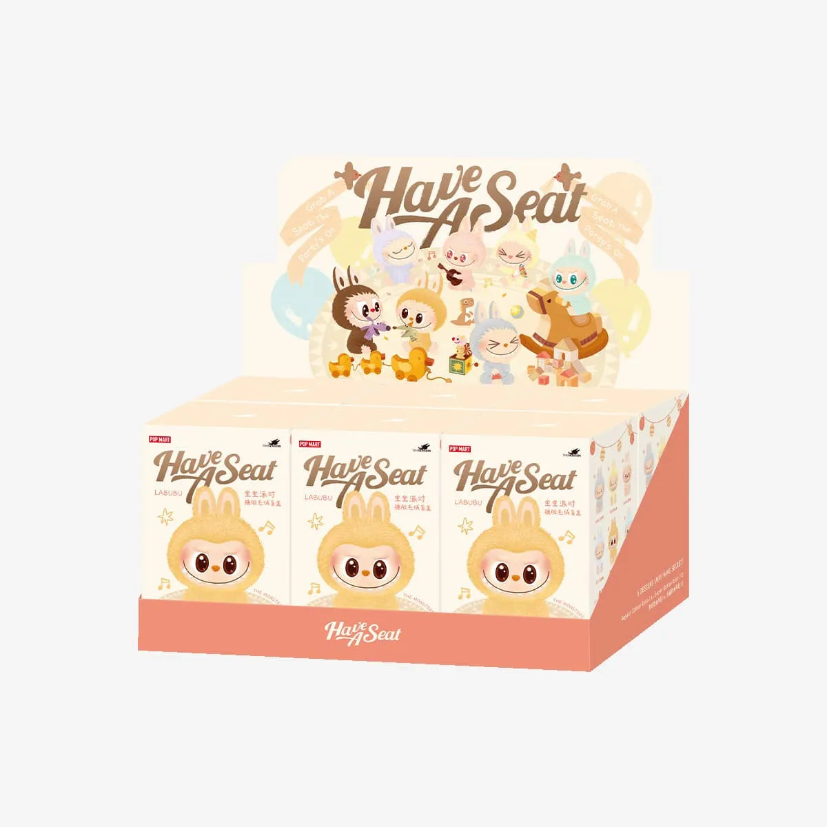 Pop Mart Labubu The Monsters – Have a Seat (Blind Box) 100% origineel