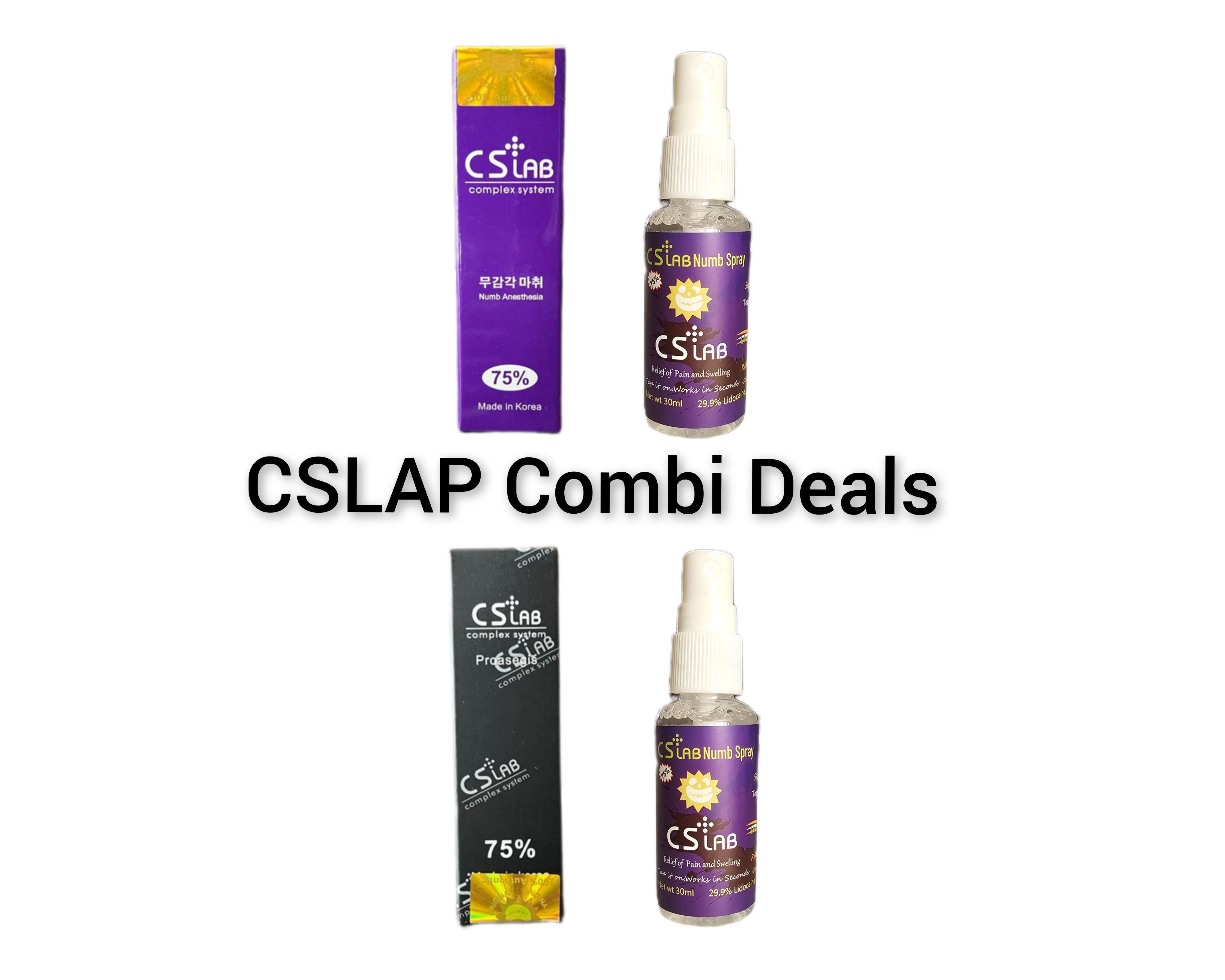 CSLAP combi deals