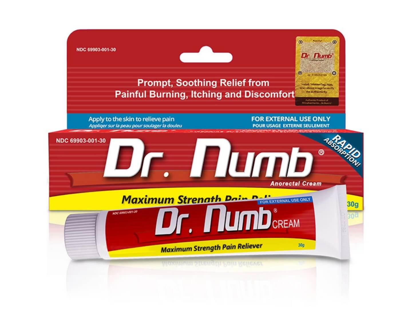 Dr. Numb® Verdovende Crème 30g - BYJAIL