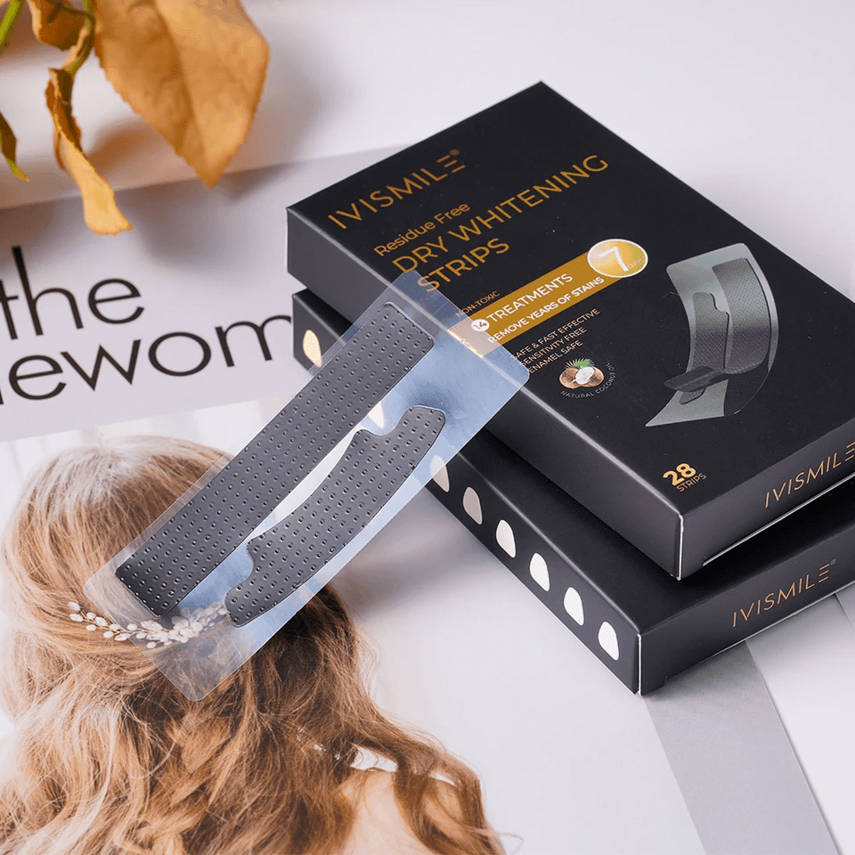 IVISMILE Charcoal Whitening Strips - BYJAIL
