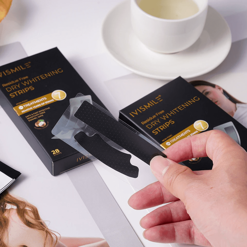 IVISMILE Charcoal Whitening Strips - BYJAIL
