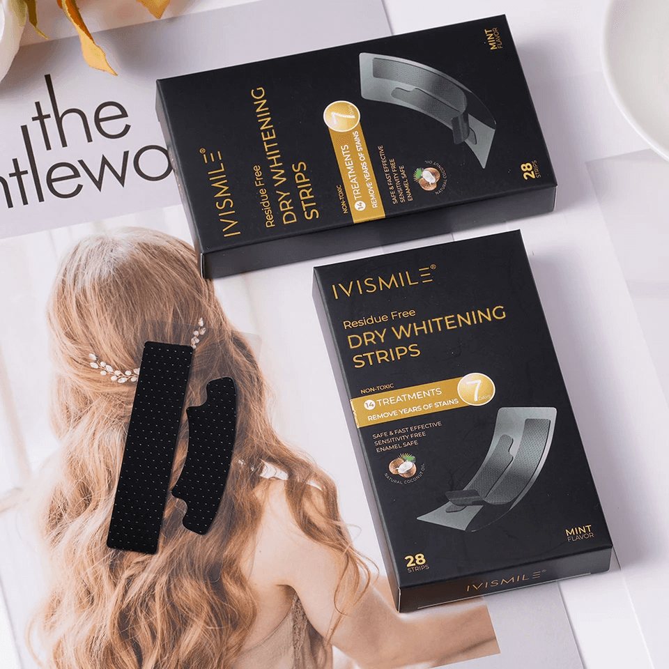 IVISMILE Charcoal Whitening Strips - BYJAIL