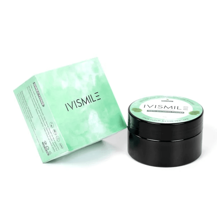 IVISMILE Houtskool Poeder – Natuurlijk Wittere Tanden - BYJAIL