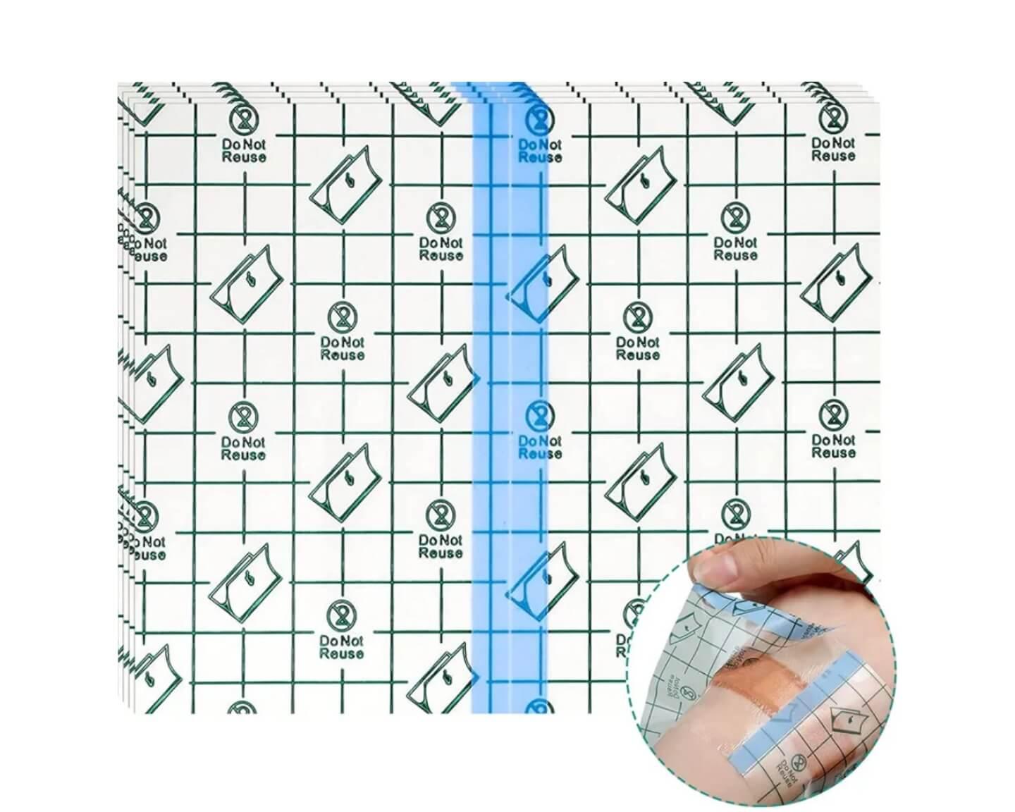 Second Skin Tattoo protection film 2x 10cm x 10cm - BYJAIL