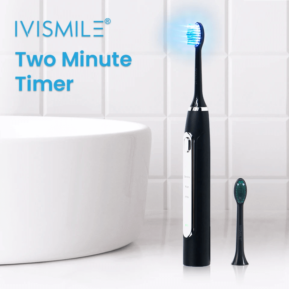 IVISMILE 2-in-1 Led Elektrische Tandenborstel – Voor een Stralende Glimlach!