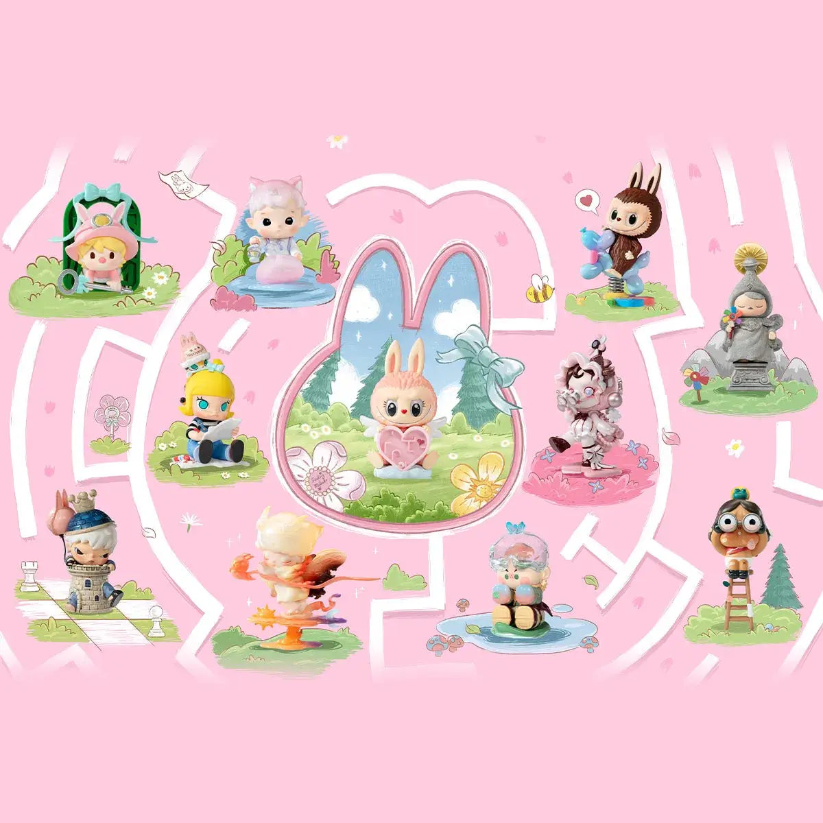 Pop Mart Labubu Finding Mokoko – Blind Box
