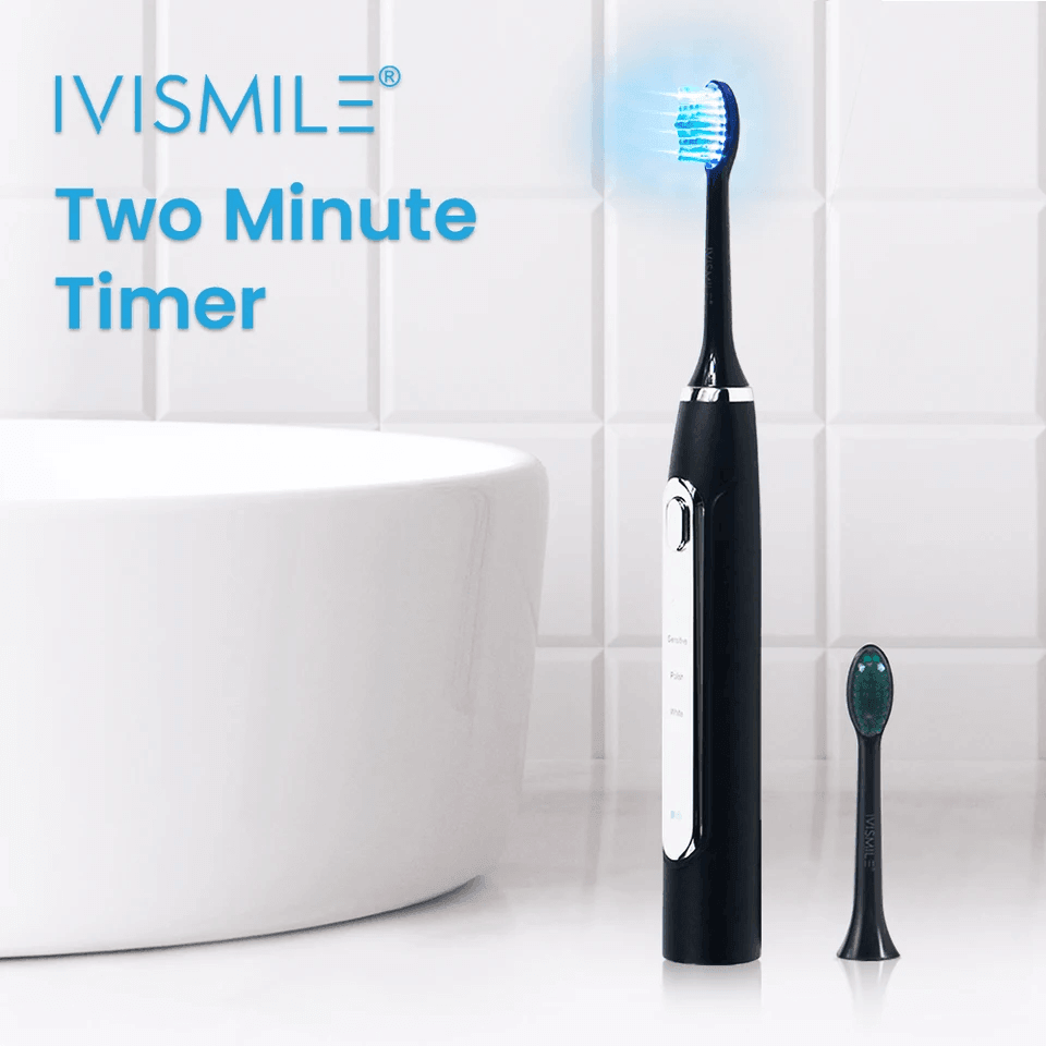 IVISMILE 2 - in - 1 Led Elektrische Tandenborstel – Voor een Stralende Glimlach! - BYJAIL